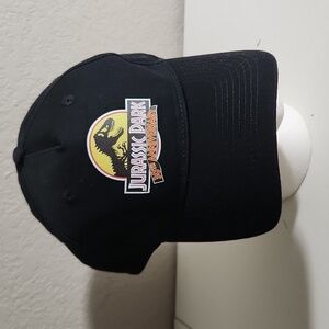 Universal Hat Jurassic Park 30th Anniversary black baseball hat
